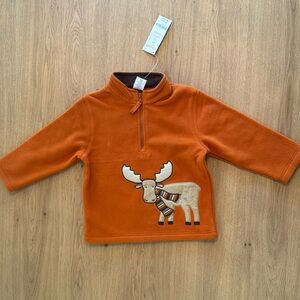 Gymboree Moose fleece Pullover